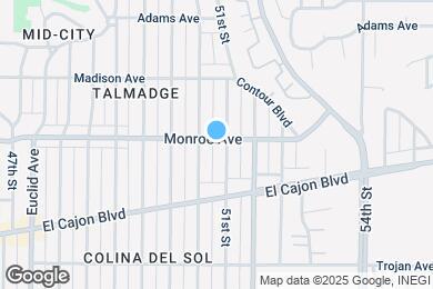 Map image of the property - 5075 Monroe Ave