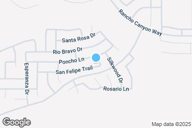 Map image of the property - 732 San Felipe Trail