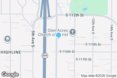 Map image of the property - 11420 8th Ave S