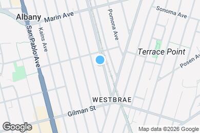 Map image of the property - 1120 Masonic Ave