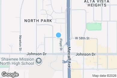 Map image of the property - 5800 Floyd St