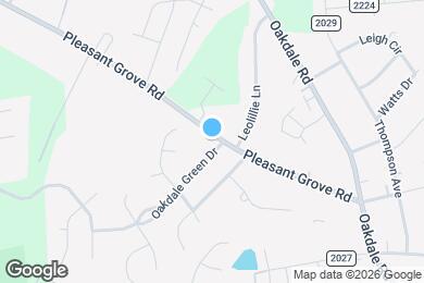 Map image of the property - 1829 Oakdale Green Dr