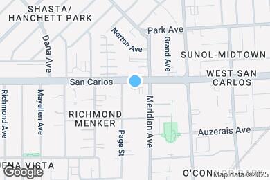 Map image of the property - Meridian at Midtown