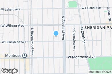 Map image of the property - 4513 N Paulina St