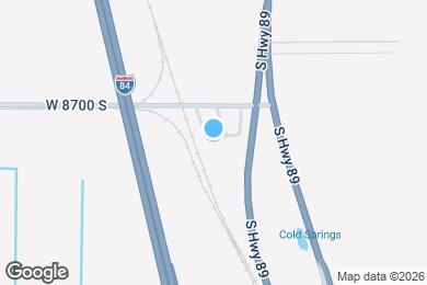 Map image of the property - 845 W 8700 S