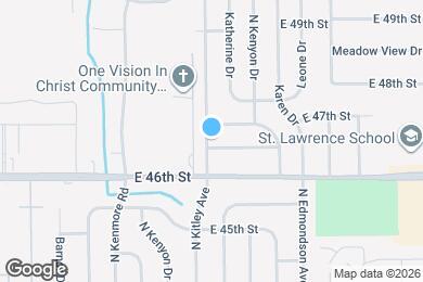 Map image of the property - 6602 E 47th St