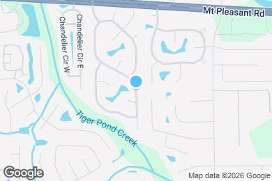 Map image of the property - 1666 Ponderosa Pine Dr E