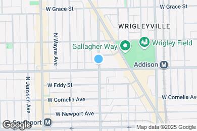 Map image of the property - 3610 N Racine Ave