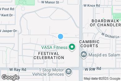 Map image of the property - 1182 W Orchid Ln