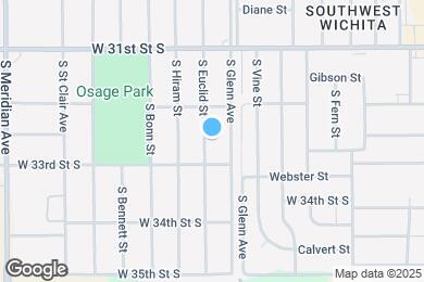 Map image of the property - 3336 S Euclid Ave