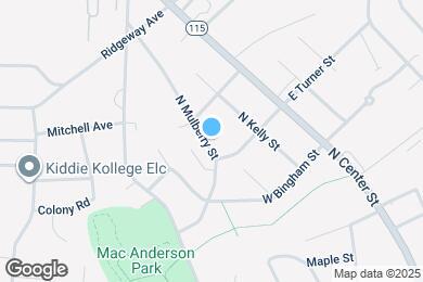 Map image of the property - 618 N Mulberry St