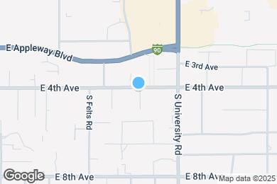 Map image of the property - 416 S Raymond Ln