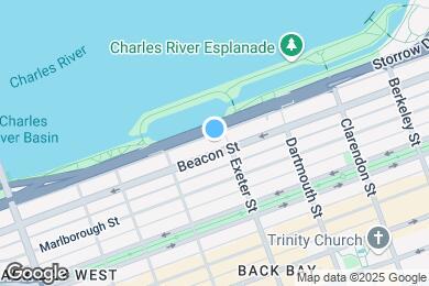 Map image of the property - 290 Beacon St