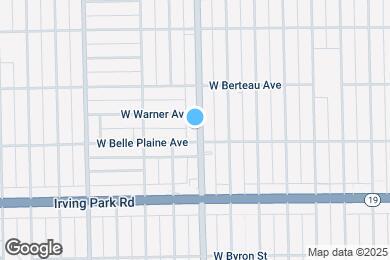Map image of the property - 4107 N Kedzie Ave