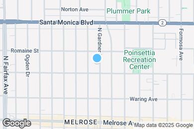 Map image of the property - 921 N Gardner St