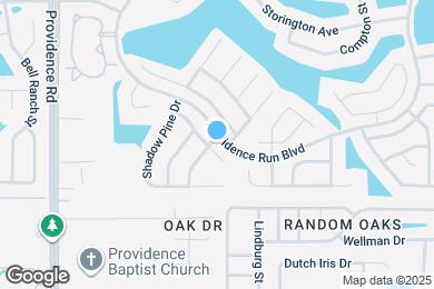 Map image of the property - 1611 Bent Pine Way