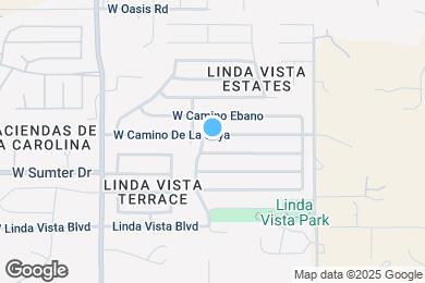 Map image of the property - 2701 W Camino De La Joya