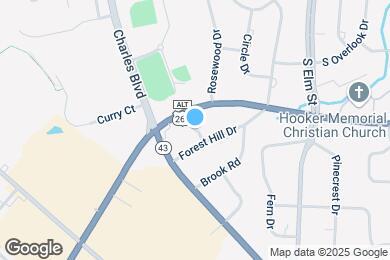 Map image of the property - 1903 Brook Rd