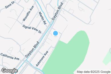 Map image of the property - 2425 Ashmore Ave