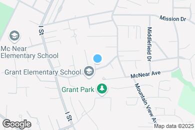 Map image of the property - 325 Grant Ave