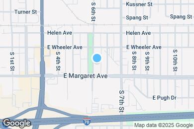 Map image of the property - 2938 S 6th St