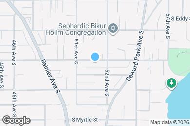 Map image of the property - 5137 S Holly St