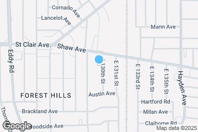 Map image of the property - 626 E 130th St