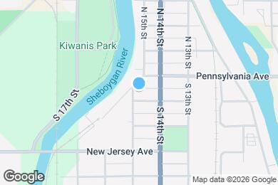 Map image of the property - 523 S 15th St