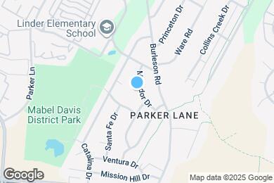 Map image of the property - 3014 Matador Drive