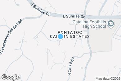 Map image of the property - 4100 E Pontatoc Canyon Dr