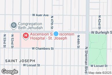 Map image of the property - 3052 N 47th St