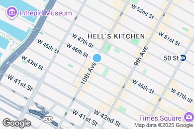 Map image of the property - 650 10th Ave
