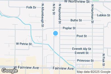Map image of the property - 2000 N Fry St