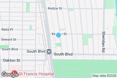 Map image of the property - 605 Hinman