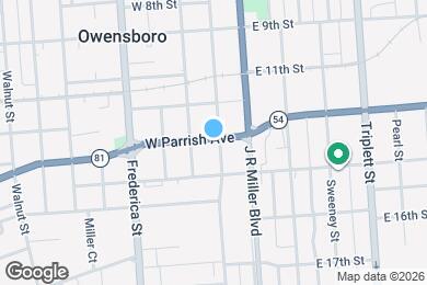 Map image of the property - 1302 Daviess St
