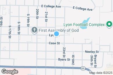 Map image of the property - 605 22nd St
