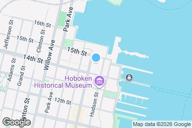 Map image of the property - 1400 Hudson St