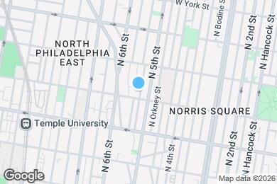 Map image of the property - 2106 N Reese St
