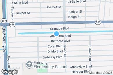 Map image of the property - 7728 Alhambra Blvd