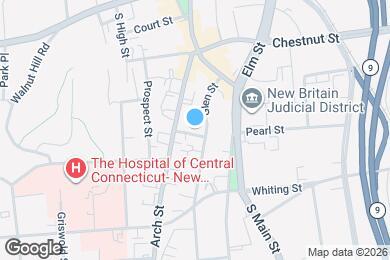 Map image of the property - 22 W Pearl St