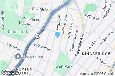 Map image of the property - 1425 Thieriot Ave