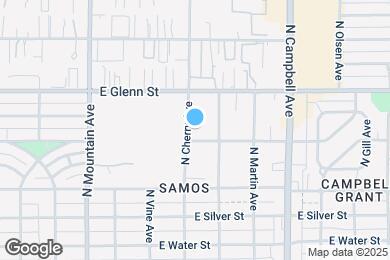 Map image of the property - 1611 E Mitchell St