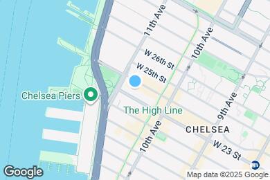 Map image of the property - 555 W 23 St