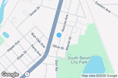 Map image of the property - 846 Roscoe Ave