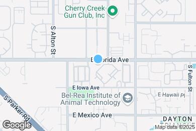 Map image of the property - 9408 E Florida Ave