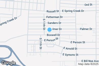 Map image of the property - 1135 Boswell Dr