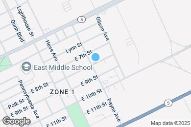 Map image of the property - 723 Payne Ave