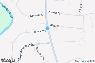 Map image of the property - 100 Holmes Dr