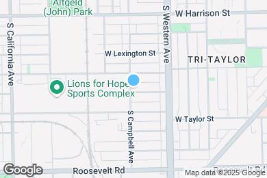 Map image of the property - 825 S Campbell ave