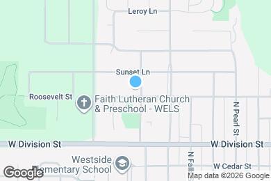 Map image of the property - 605 N Grove St